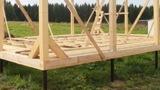 Сарай на винтовых сваях или хозблок на сваях Междуреченск цена от 2523 руб. / шт.